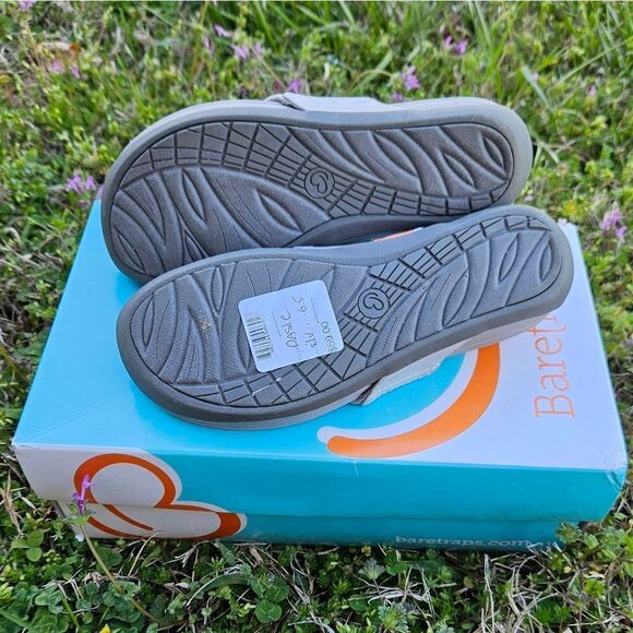 BareTraps Silver Sequins Open Toe Sandals Size 6.5 - Picture 11 of 13